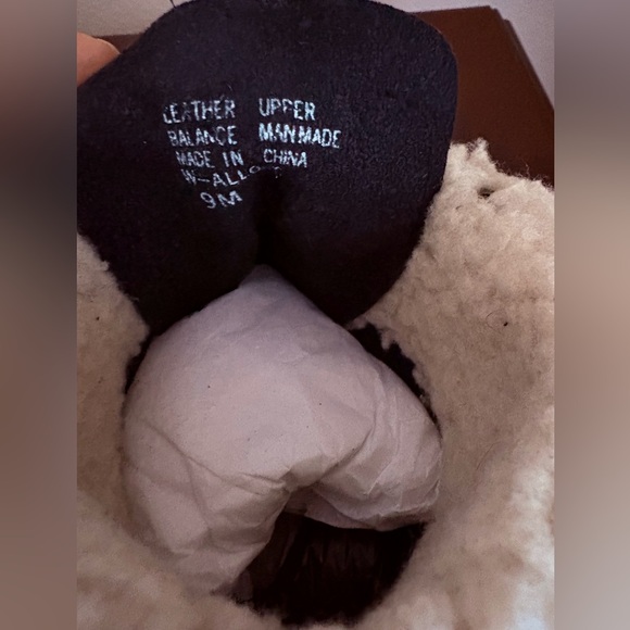 Women’s Lace up Combat Navy blue genuine Suede Ankle Boots with Cream Fur Lining - Picture 5 of 12